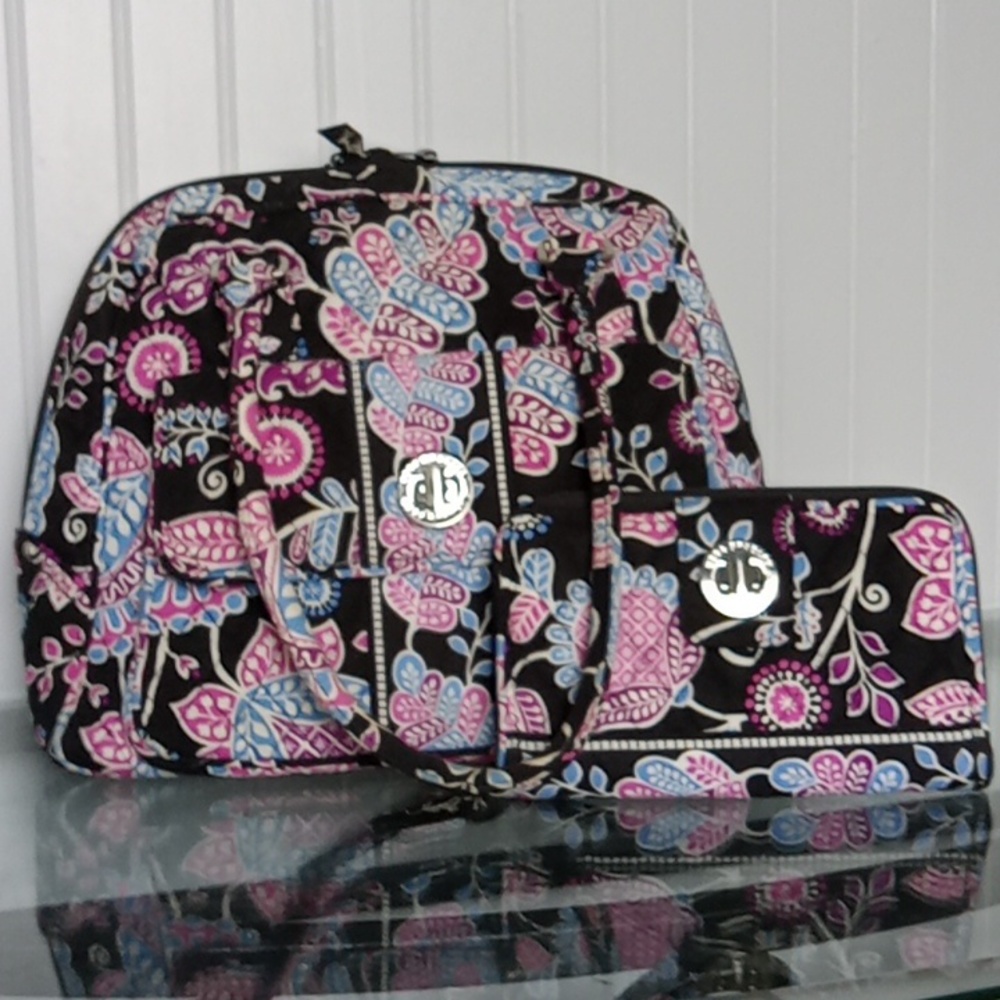 Vera Braley latch front purse and wallet